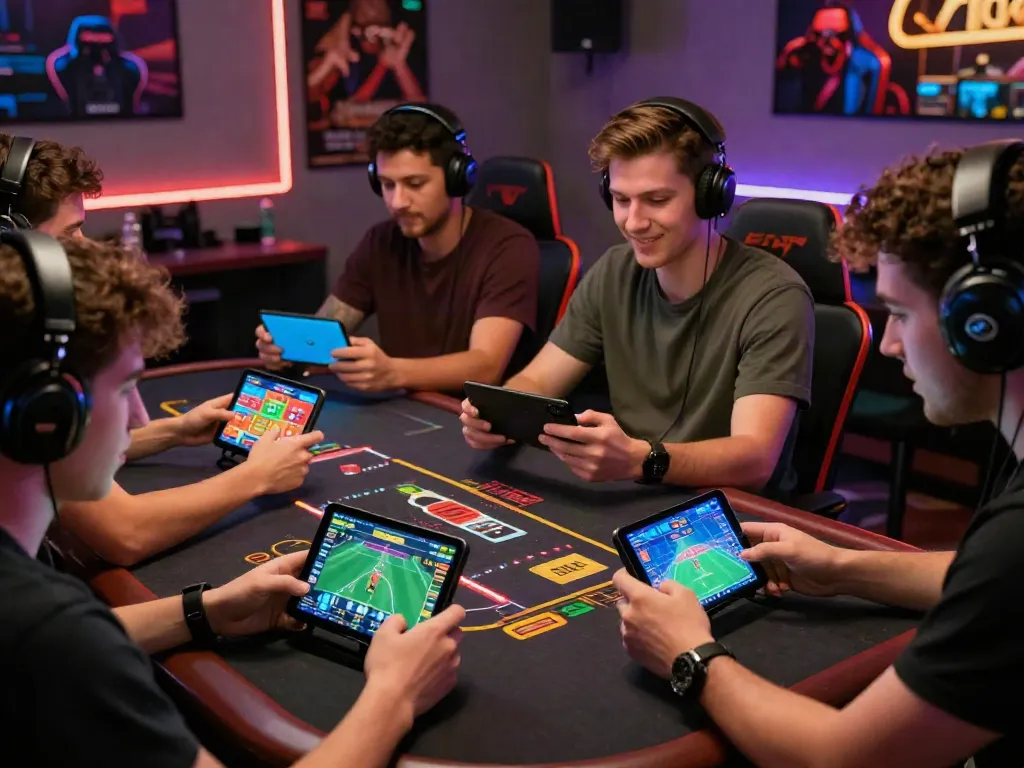 Exciting gaming scene showcasing players engaging with sin88 online betting and casino games.