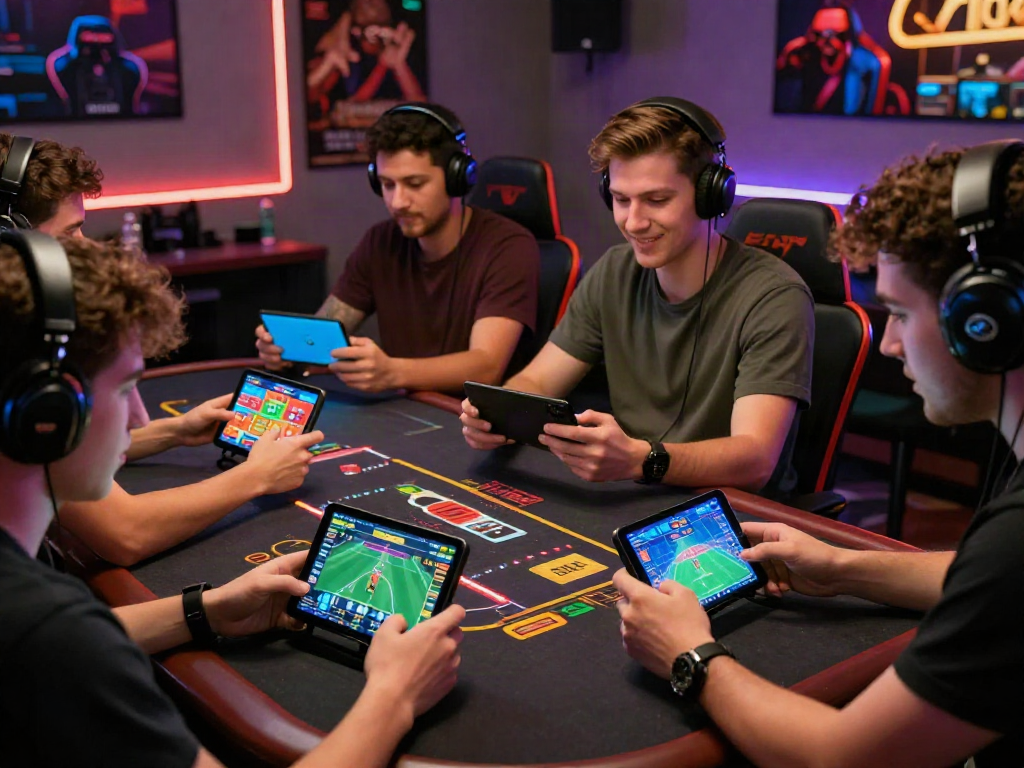 Exciting gaming scene showcasing players engaging with sin88 online betting and casino games.
