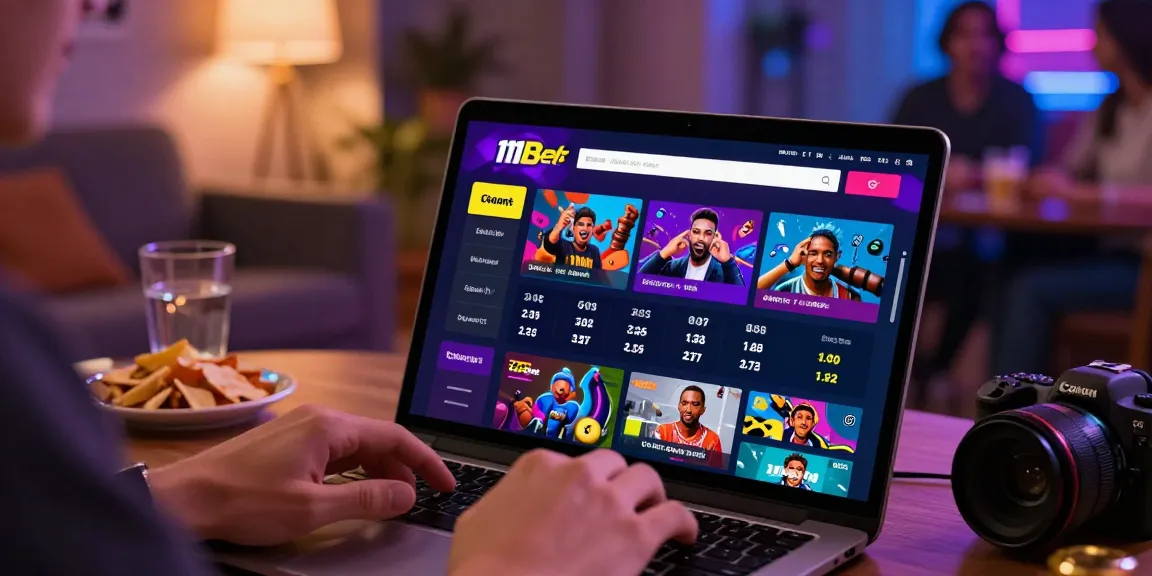 User engaging with the 11Bet app in a cozy gaming environment, surrounded by snacks and soft lighting.